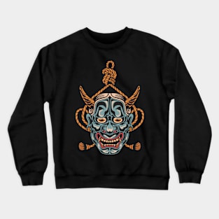 Hannya mask Crewneck Sweatshirt